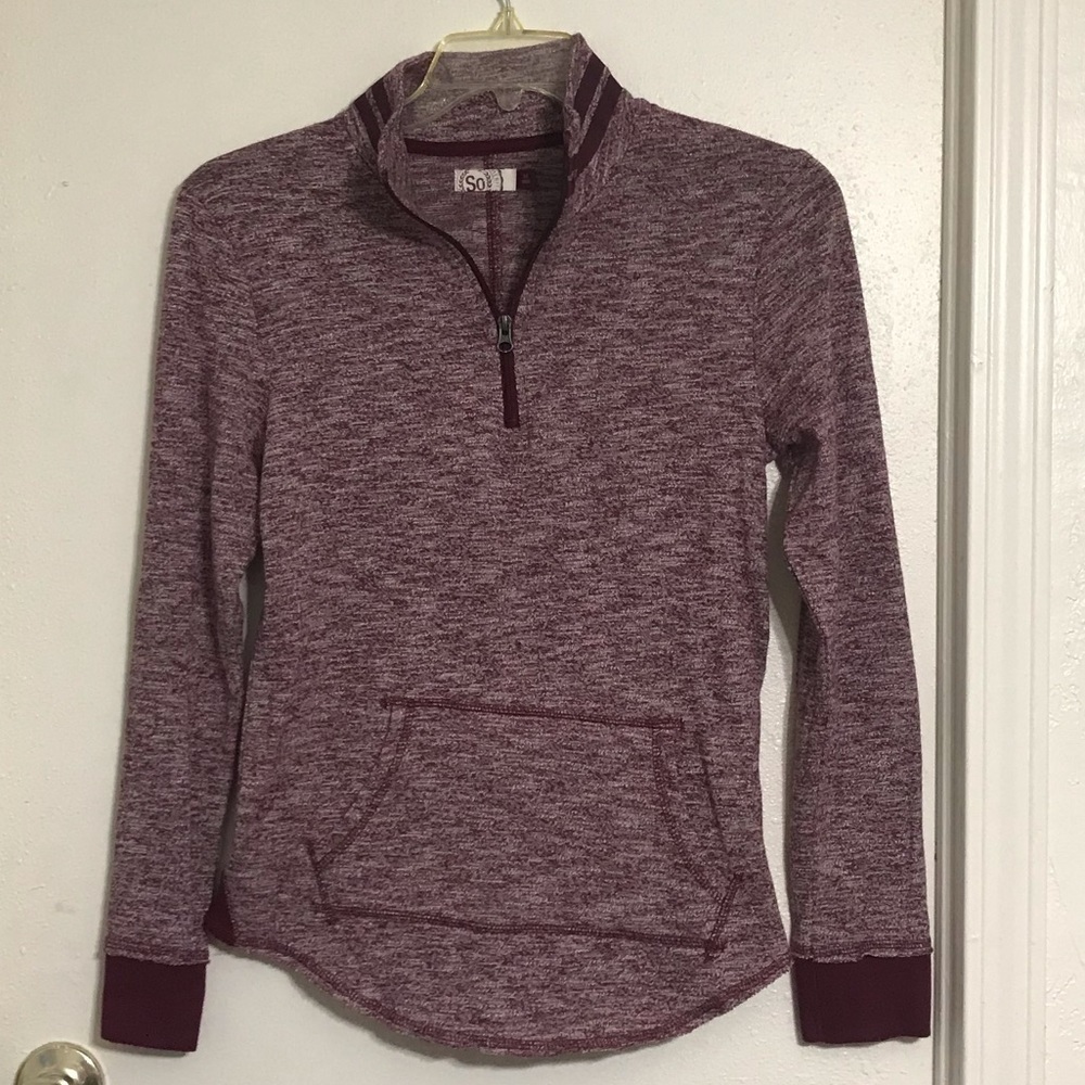 SO 1/4 zip lightweight pullover